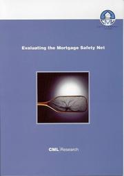 Cover of: Evaluating the Mortgage Safety Net