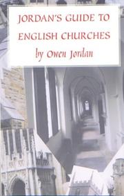 Cover of: Jordan's Guide to English Churches
