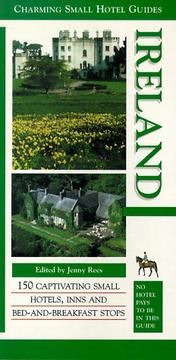Cover of: Ireland (Charming Small Hotel Guides)