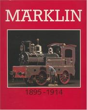 Cover of: Marklin Great Toys 1895-1914 by Charlotte Parry-Crooke