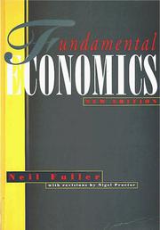 Cover of: Fundamental Economics (Tudor Business Publishing) by Neil Fuller