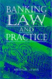 Cover of: Banking Law and Practice (Tudor Business Publishing)