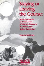 Cover of: Staying or Leaving the Course
