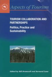 Cover of: Tourism Collaboration and Partnership (Aspects on Tourism, 2)