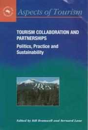 Cover of: Tourism Collaboration and Partnership (Aspects on Tourism, 2) by 