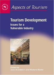 Cover of: Tourism Development: Issues For A Vulnerable Industry (Aspects of Tourism)