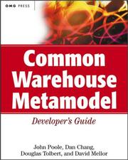 Cover of: Common Warehouse Metamodel Developer's Guide by John Poole, Dan Chang, Douglas Tolbert, David Mellor