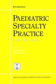 Cover of: Paediatric Specialty Practice for the 1990's