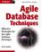 Cover of: Agile database techniques