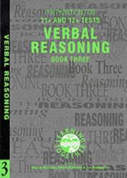 Cover of: Preparation Tests Verbal Reasoning (Learning Together)