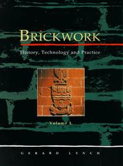 Cover of: Brickwork by Gerard C.J. Lynch