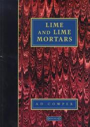 Cover of: Lime and Lime Mortars (Building Research Special Report) by A.D. Cowper