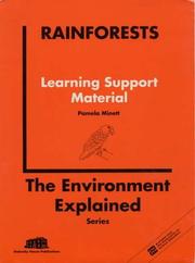 Cover of: Rainforests: Learning Support Material: Guidance for Teachers with Copy Masters (The Environment Explained)