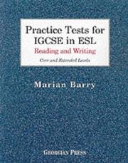 Cover of: Practice Tests for IGCSE in ESL