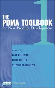 Cover of: The PDMA ToolBook 1 for New Product Development