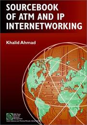 Cover of: Sourcebook of ATM and IP internetworking