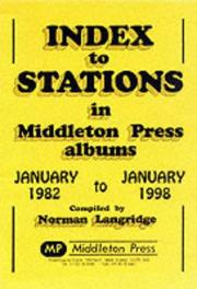 Cover of: Middleton Press Index (Referrence List to Stations) by Norman Langridge
