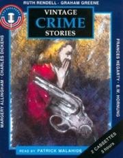 Cover of: Vintage Crime Stories