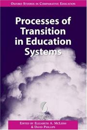 Cover of: Processes of Transition in Education Systems (Oxford Studies in Comparative Education) by 