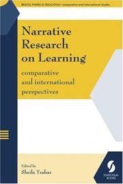 Cover of: Narrative Research on Learning: Comparative and International Perspectives (Bristol Papers in Education)