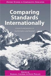 Comparing standards internationally by Barbara Jaworski, Phillips, David