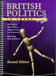 Cover of: British Politics in Focus