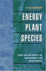 Cover of: Energy Plant Species by N. El Bassam