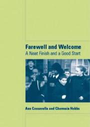 Cover of: Farewell and Welcome by Ann Cossavella, Charmian Hobbs