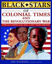 Cover of: Black stars of colonial and revolutionary times