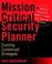 Cover of: Mission-critical security planner