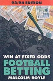 Cover of: Win at Fixed Odds Football Betting