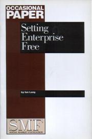 Cover of: Setting Enterprise Free by Ian Lang