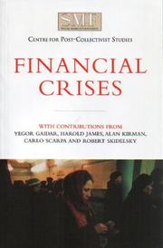 Cover of: Financial Crises (CPCS Paper)