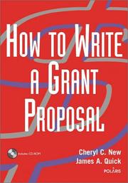 Cover of: How to write a grant proposal