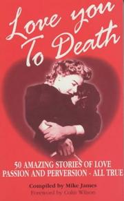 Cover of: Love You to Death