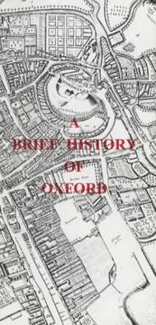 Cover of: A Brief History of Oxford (Oxford Town Trails)