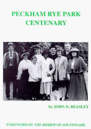 Cover of: Peckham Rye Park Centenary
