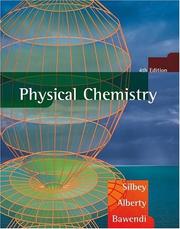 Cover of: Physical chemistry by Robert J. Silbey