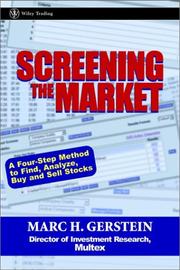 Cover of: Screening the Market