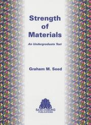 Cover of: Strength of Materials: An Undergraduate Text