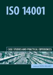 Cover of: Iso 14001 by Ruth Hillary