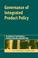 Cover of: Governance of Integrated Product Policy