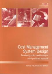 Cover of: Cost Management System Design by R. Bear, F. Schmid, R. Mills