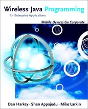 Cover of: Wireless Java programming for enterprise applications: mobile devices go corporate