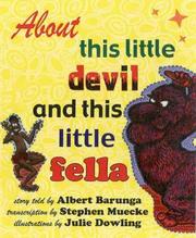 Cover of: About This Little Devil and This Little Fella