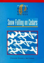 Cover of: "Snow Falling on Cedars" (Senior English Literature Guides)