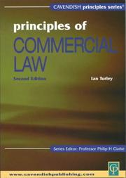 Cover of: Principles of Australian Commercial Law (Australian Principles Series)