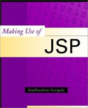 Cover of: Making use of JSP