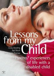 Lessons from My Child by Cindy Dowling