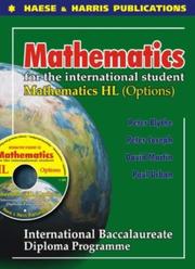 Cover of: Mathematics HL Options for International Baccalaureate